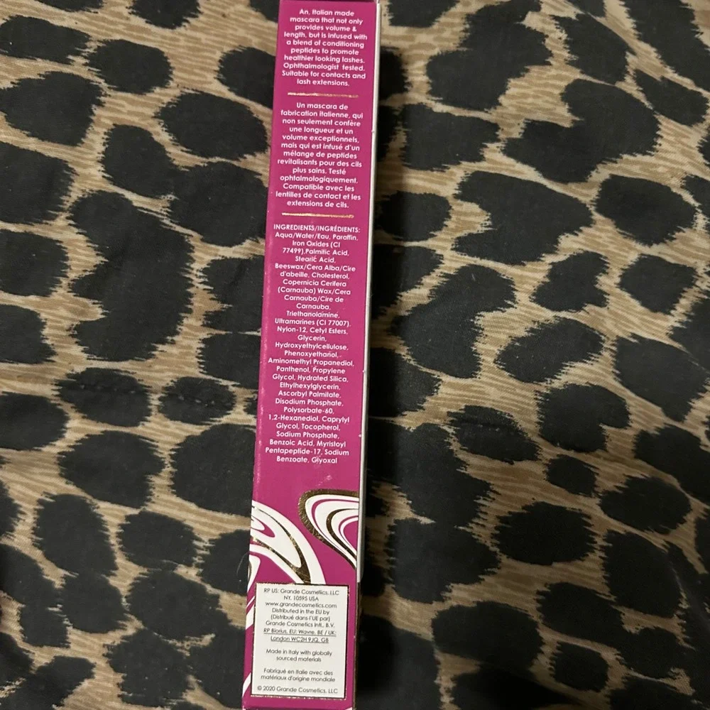 Grande Cosmetics Mascara Rich Black‎ Conditioning Peptide Lash Enhancing